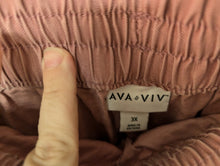 Load image into Gallery viewer, Sz3X Ava&amp;Viv Mauve Paper bag Shorts