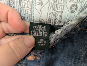 Sz3X Wild Fable Denim Paper bag Short