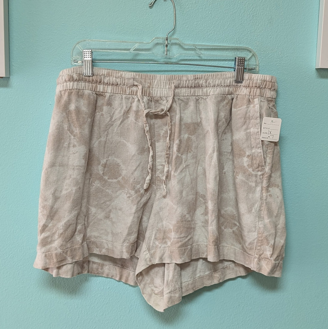 Sz1X Old Navy khaki Tie Dye Short