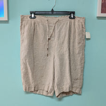 Load image into Gallery viewer, Sz12 &quot;2&quot; Chico&#39;s Tan Linen Short