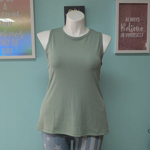 Mint Ribbed Tank