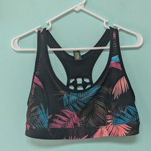 Load image into Gallery viewer, Xersion szXL Palm Leaf Print Sports Bra