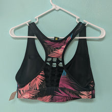 Load image into Gallery viewer, Xersion szXL Palm Leaf Print Sports Bra