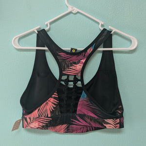 Xersion szXL Palm Leaf Print Sports Bra