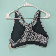 Load image into Gallery viewer, Nike Racer back Grey Geometric Price Sport Bra SzXL