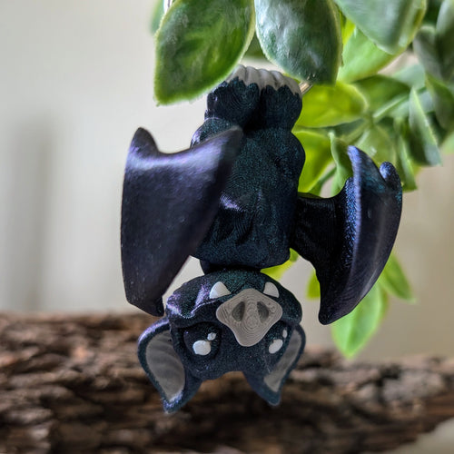 Bruce the Bat - Hanging Keychain