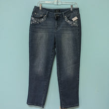 Load image into Gallery viewer, Earl Denim Embellished Pockets sz14 petite