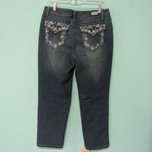 Load image into Gallery viewer, Earl Denim Embellished Pockets sz14 petite