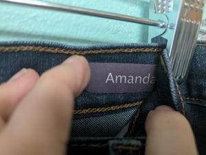 Gloria Vanderbilt Amanda Denim sz14