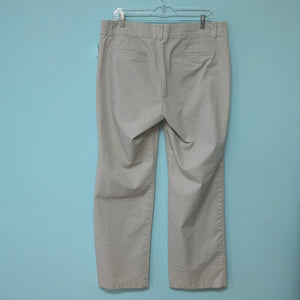 Dockers Khaki Twill Straight Leg Pants sz14