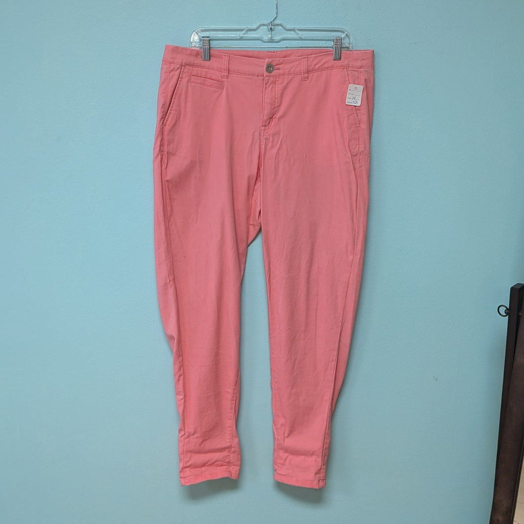 Lane Bryant sz14 Pink Twill Pants