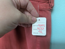 Load image into Gallery viewer, Liverpool Los Angeles Burnt Coral Skinny Ankle Denim sz14