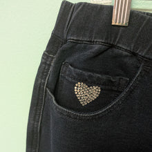 Load image into Gallery viewer, Dark Denim Pull On Jeggings szL