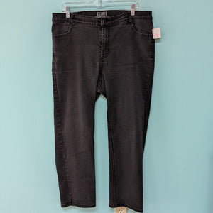 Secret Slimmer Sz18W Black Denim