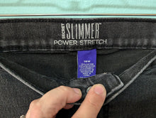 Load image into Gallery viewer, Secret Slimmer Sz18W Black Denim