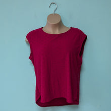 Load image into Gallery viewer, XL Elle Swiss Dot Red Sleeveless Top