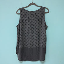 Load image into Gallery viewer, XL Anne Taylor Loft Grey Geometric Tank