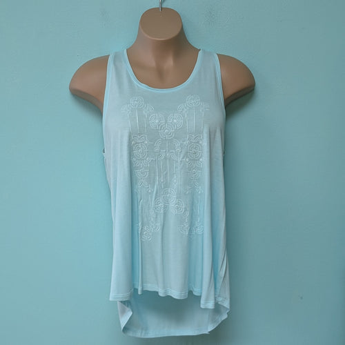 XL Old Navy Aqua Racer Back Tank