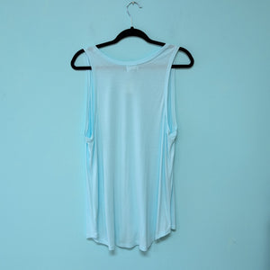 XL Old Navy Aqua Racer Back Tank