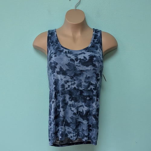 0X Terra & Sky Blue Watercolor Tank