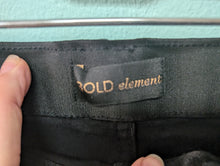 Load image into Gallery viewer, Sz22W Gold Element Black Skinny Denim