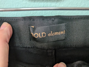 Sz22W Gold Element Black Skinny Denim