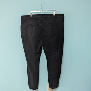 Sz22W Gold Element Black Skinny Denim