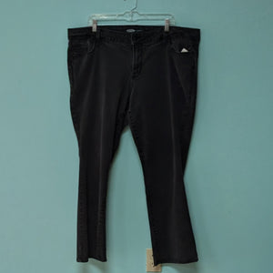 Sz22 Old Navy Black Kicker Boot Cut