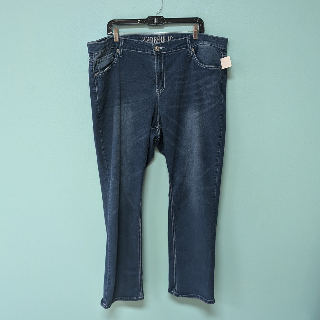 Sz24 Hydraulic Emblem Pockets Denim