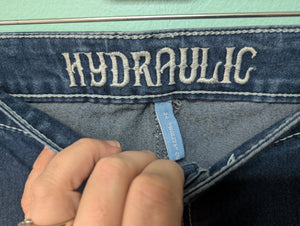 Sz24 Hydraulic Emblem Pockets Denim