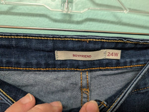 Sz24W Levi Strauss Boyfriend Denim