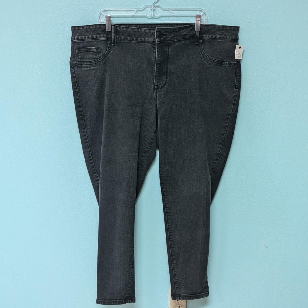 Sz24 Maurices Black Skinny Denim