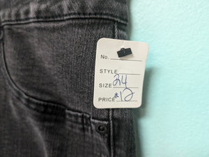 Sz24 Maurices Black Skinny Denim