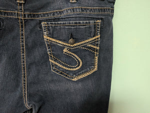 Sz24 Suki Silver Denim Boot Cut