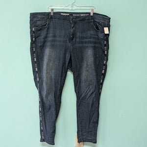 Sz24W Westport Aztec Embroidered Denim