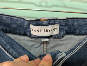 Sz26 Lane Bryant Medium Wash Denim