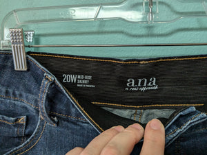 Sz20W ANA Midrise Skinny