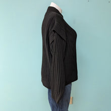 Load image into Gallery viewer, SzXL Ruffle Shoulder Sweater Time &amp; True