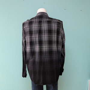 SzXL Grey Hombre Flannel George Slim Fit