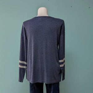 SzXL Navy/Grey Pull Over