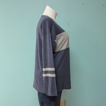 Load image into Gallery viewer, SzXL Navy/Grey Pull Over