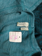 Load image into Gallery viewer, SzL Sahalie Teal Lace Back Sweater