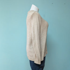 Sz1X Heathered Oatmeal Sweater St. Johns Bay