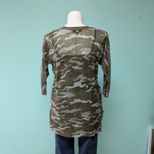 Load image into Gallery viewer, Sz1X Camo Semi Sheer Sweater Lane Bryant