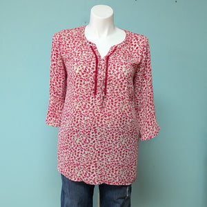 Sz0X Pink Polka Dot Top Catherine's