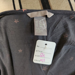 Sz2X Grey Star Top H&M