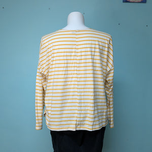 SzXXL Old Navy Yellow Stripe tee