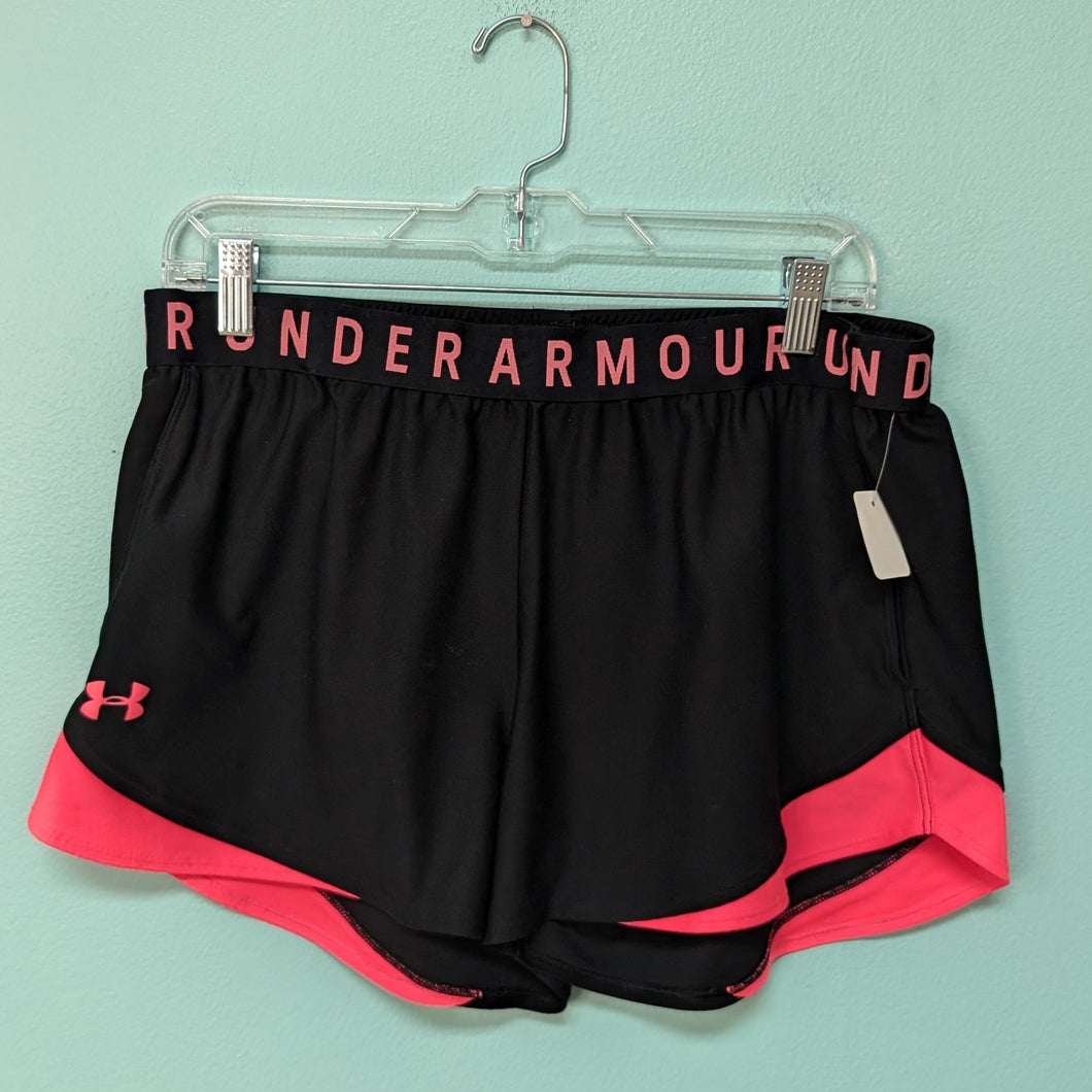 SzXL Under Armour Black/Pink Shorts