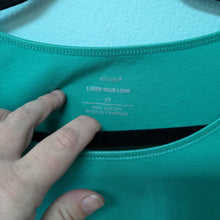 Load image into Gallery viewer, Sz2X CJ Banks Teal Blue Tee