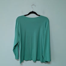 Load image into Gallery viewer, Sz2X CJ Banks Teal Blue Tee